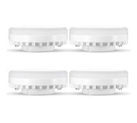 DiCUNO GX53 LED Bulb 7W, Natural White 4000K, Replace 70W GX53 Halogen & CFL Bulbs, 950Lumens, 120° Under Cabinet Bulbs for Kitchen, Non-Dimmable, 4-Pack