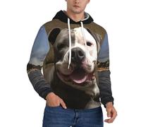 DICUSPEROZTOM Custom DIY Fashion Man's Thin Hoodie, Personalized Design Image Logo Text Sweatshirts Customized Pullover Hooded Sweatshirt (UK, Alpha, One Size, Regular, Regular, Large)