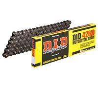 DID 428 D Chain 114 Links (Standard), Open, with Clip Lock