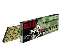 DID ATV2 Chain Gold & Black 520 Pitch 96 Links