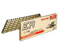 Did 520 MX Standard Motorcycle Chain Gold/Black with 116 Links and Clip Lock