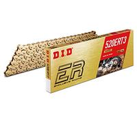 DID 520ERT3-118 Gold 118 Links High Performance Racing Chain with Connecting Link