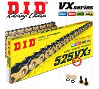 DID 525 VX3 104 Links Gold Transmission Chain Ducati Monster ABS 796 2011-2014