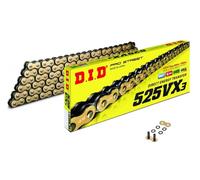Did 525vx3 Clip X-ring Premium Chain Golden 124 Links