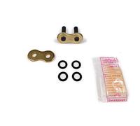 D.I.D. Hollow rivet lock 525 ZVM-X (G&G) - (ZJ) 525 pitch, black-gold