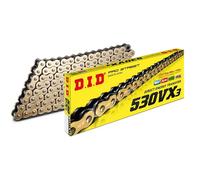 D.I.D Drive Chain 530VX3 VX Series X-Ring Gold 108 Links with Connecting Link