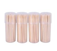 DID® Bamboo Cocktail Sticks 360 pc | Premium Bamboo Wooden Toothpicks | Disposable Appetizer Skewers, Cocktail Sticks