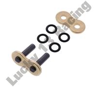 DID Chain 525 ZVMX2 gold X ring hollow rivet link connection motorcycle joint ZJ