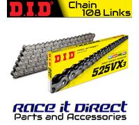DID Chain for Honda CBR400 R Aero Japan All Years Black VX3