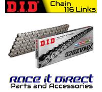 DID Chain for Yamaha XVS125 Drag Star 520 Chain Conv 2000-2004 Steel ZVM-X