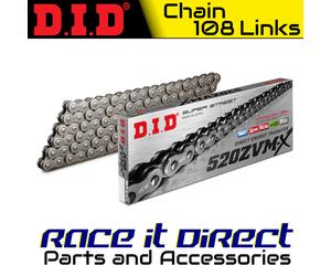DID Chain Super Heavy Duty X-Ring Silver ZVM-X 520-108L (38.9KN)