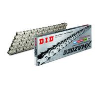 DID chain ZVM-X 520 525 530 steel colored with connecting link
