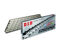 DID chain ZVM-X 520 525 530 steel colored with connecting link