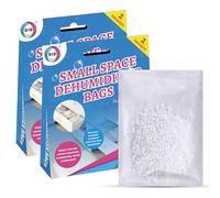 DID Dehumidifier Sachets, Moisture Absorber for Wardrobes, Drawers, Caravans, Cupboards, Fragrance Free, Prevents Damp, Mould, Mildew & Condensation Humidity, Improve Air Quality (Pack of 2)