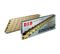 DID Drive chains ZVM-X gold and silver 525 ZVM-X G&G 108 LINKS