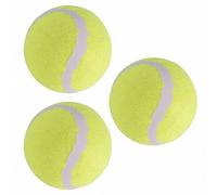 DID Durable Green Tennis Balls - Multipurpose Training Balls for Cricket Practice, Dog Exercise & Outdoor Use - Suitable for Gardens, Courts & Ball Launcher Machines (Pack of 3)