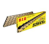Did 525vx3 Clip X-ring Premium Chain Golden 124 Links