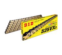 Did 525vx3 Clip X-ring Premium Chain Golden 124 Links