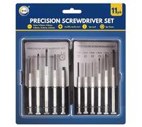AHBD Industries 11Pcs Mini Screwdriver Sets,Small Screwdriver Set Eyeglass Sunglass Repair Interchangeable Torx Screwdrivers Sets, Watch Repair Kit, Laptop Repair Tool kit, Precision Tools