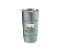 Did Some Bunny say Easter? Colorful Easter Eggs Stainless Steel Insulated Tumbler