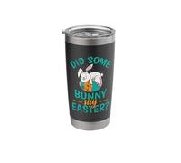Did Some Bunny say Easter? Colorful Easter Eggs Stainless Steel Insulated Tumbler