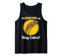 Did Someone say King Cobra? King Cobras King Cobra Tank Top