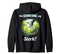 Did someone say Stork? Storks Stork Zip Hoodie