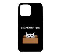 Did Someone Say Yarn Funny Cat Lover Knitting Crochet Hobby Case for iPhone 13 Pro Max