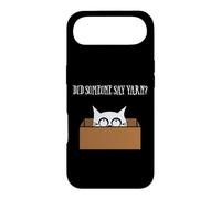 Did Someone Say Yarn Funny Cat Lover Knitting Crochet Hobby Case for iPhone Air