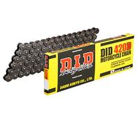 DID STANDARD CHAIN 420D/108 Links (), Open, with Clip Lock