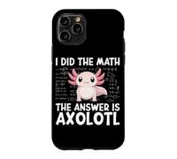 Did The Math The Answer Is Axolotl Math Calculus Formula Case for iPhone 11 Pro