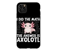 Did The Math The Answer Is Axolotl Math Calculus Formula Case for iPhone 11 Pro Max