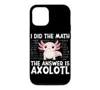 Did The Math The Answer Is Axolotl Math Calculus Formula Case for iPhone 12/12 Pro
