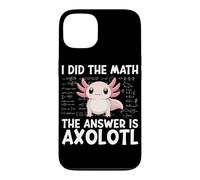 Did The Math The Answer Is Axolotl Math Calculus Formula Case for iPhone 13