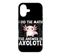 Did The Math The Answer Is Axolotl Math Calculus Formula Case for iPhone 17