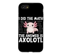 Did The Math The Answer Is Axolotl Math Calculus Formula Case for iPhone SE (2020) / 7/8