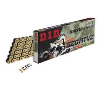DID ATV2 Chain Gold & Black 520 Pitch 96 Links