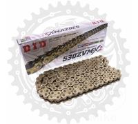 DID X-Ring Chain Gold 530 ZVMX2 112 For Suzuki GSX 1300 R Hayabusa