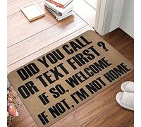 Did You Call Or Text First Did You Call Or Text First Bathmat Absorbent Door Mats Soft Bath Rug For Bathroom Entrance Shower 40X60 Cm
