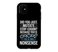 Did You Just Mutate Stop Codon Funny Biology Saying Case for iPhone 11