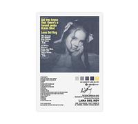 DID YOU KNOW THAT THERES A TUNNEL UNDER OCEAN BLVD Lana Del Rey Music Poster Canvas Poster Wall Art Decor Print Picture Paintings for Living Room Bedroom Decoration Unframe-style 12x18inch(30x45cm)