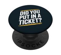 Did You Put In A Ticket IT Guy Computer Tech Support PopSockets Adhesive PopGrip