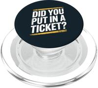 Did You Put In A Ticket IT Guy Computer Tech Support PopSockets PopGrip for MagSafe
