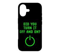 Did You Turn It Off And On Computer Repairt IT Tech Support Case for iPhone 17