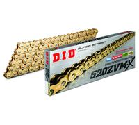 DID ZVMX2 520 525 530 Gold Chain 530 ZVMX2 G&G 124 LINKS