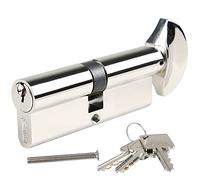 DIDA® 70mm Thumb Turn Euro Cylinder Lock | 35T/35 UPVC High Security Barrel | Anti-Pick, Anti-Bump, Anti-Drill | Includes 3 Keys | BS EN 1303:2005 Certified