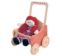 Dida - Stroller in wood for dolls - decoration: Nature
