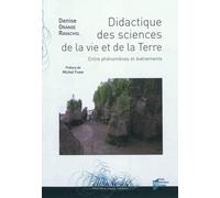 DidactIQUE DES SCIENCES DE LA VIE ET DE LA TERRE: Entre phénomènes et événements
