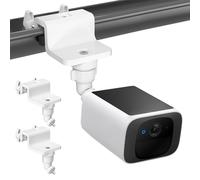 Didalo 2-Pack Gutter Mount Compatible with eufyCam 2C/2C Pro, 3C/S300, 3/S330, SoloCam S220/C210, 360° Rotation Security Bracket (Camera Not Included)