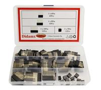Didamx 120Pcs Terminal Block, 2.54MM 6Pin/8Pin/10Pin 10MM Long Female Pin Header for Arduino